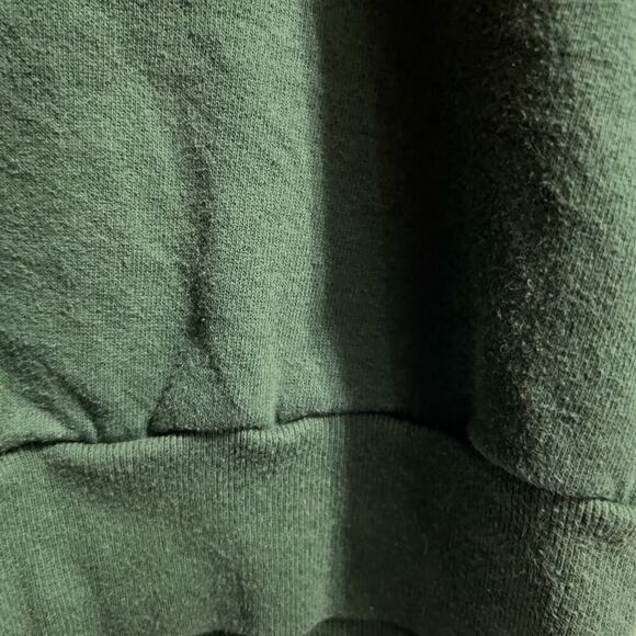 Vintage Sweatshirt Crewneck M Gingerbread Patch Green Grandma Christmas Holiday - Picture 4 of 5